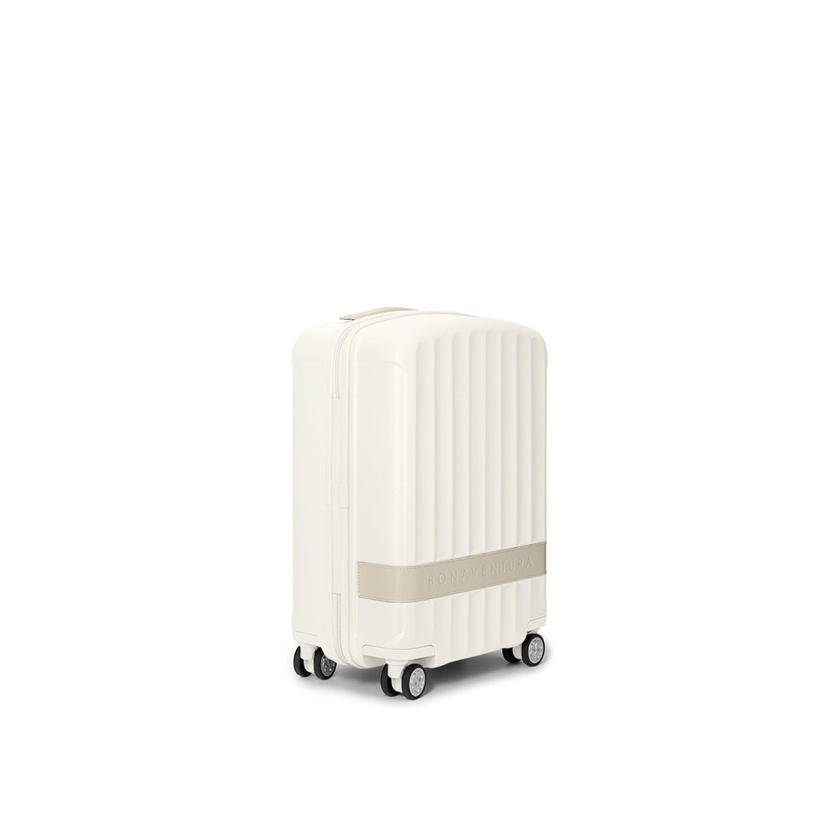 Matt Polycarbonate Suitcase Cabin (Ivory)