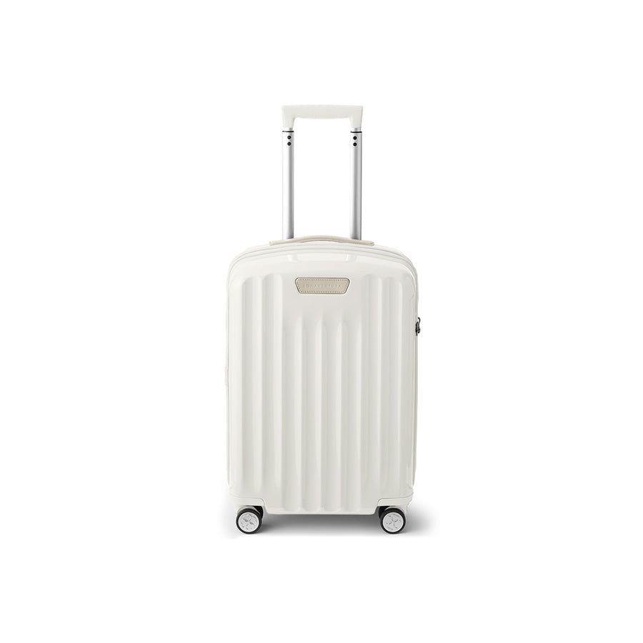 Shiny Polycarbonate Suitcase Cabin (Ivory)
