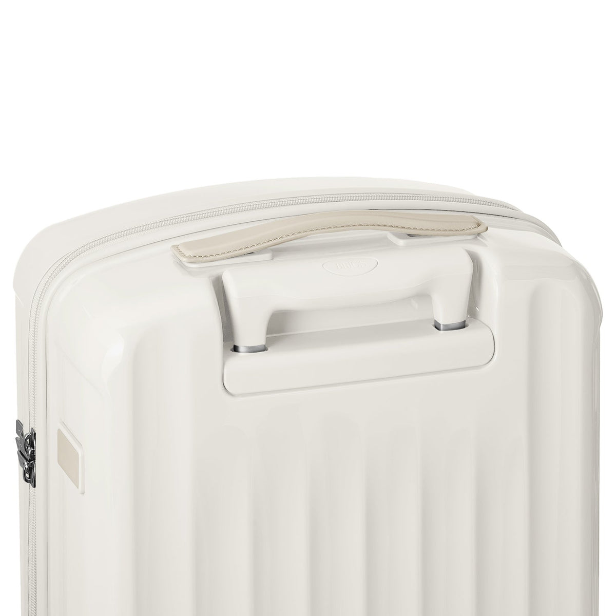 Shiny Polycarbonate Suitcase Cabin (Ivory)