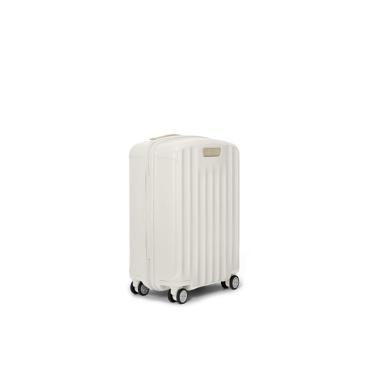 Shiny Polycarbonate Suitcase Cabin (Ivory)