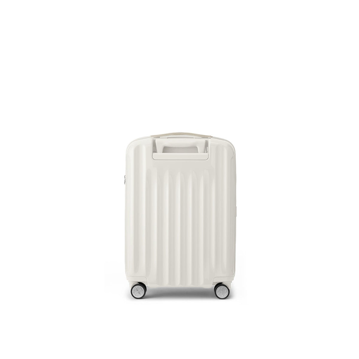 Shiny Polycarbonate Suitcase Cabin (Ivory)