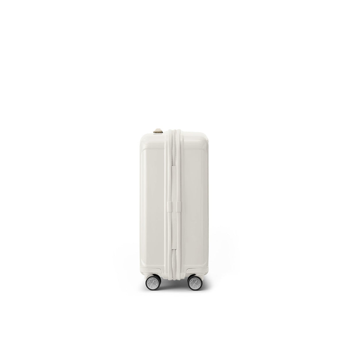 Shiny Polycarbonate Suitcase Cabin (Ivory)