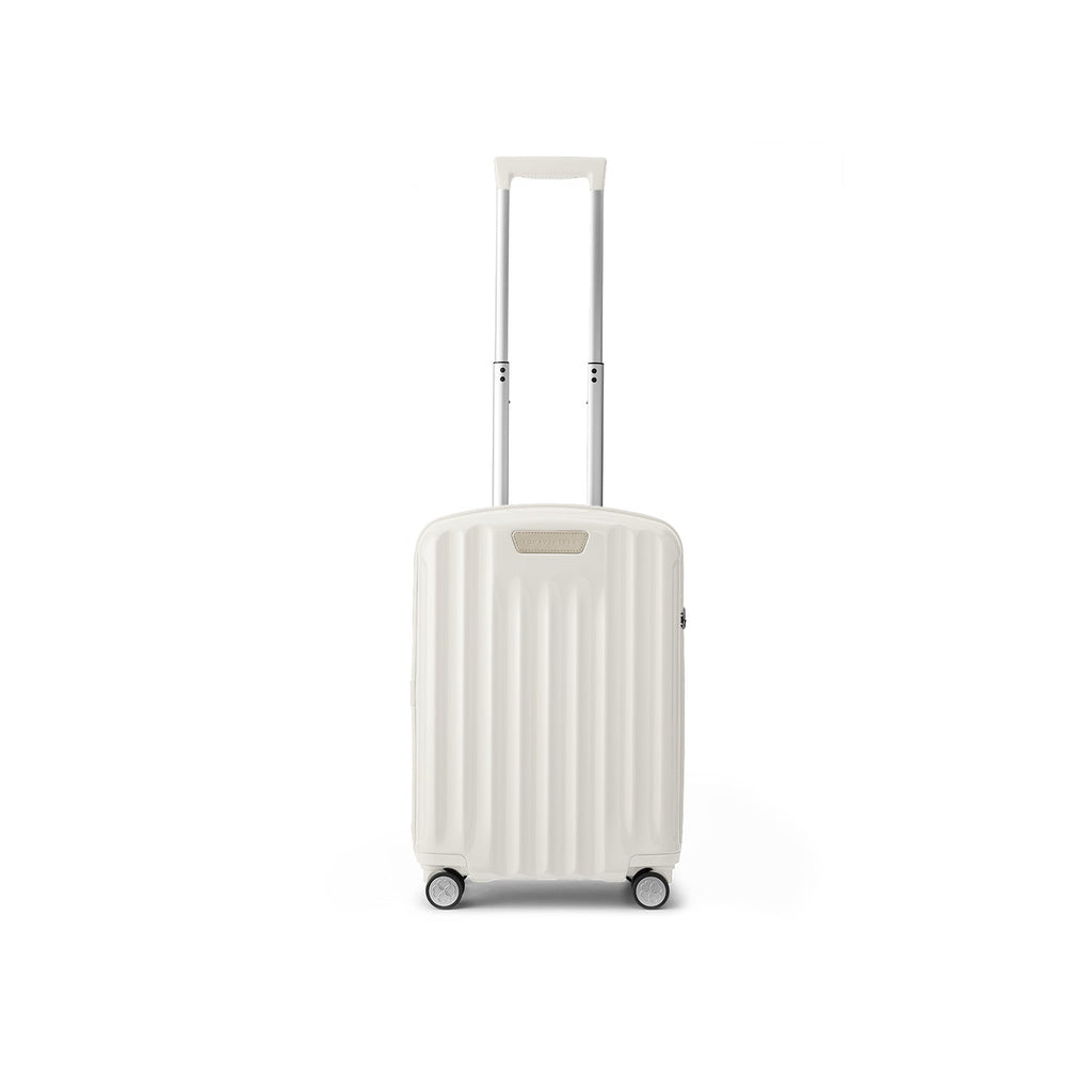 Shiny Polycarbonate Suitcase Cabin (Ivory)
