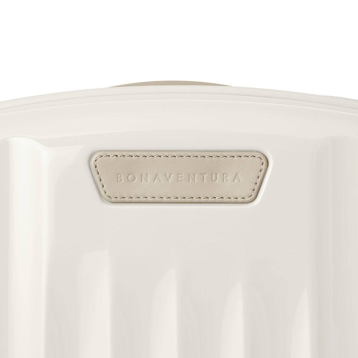 Shiny Polycarbonate Suitcase Cabin (Ivory)