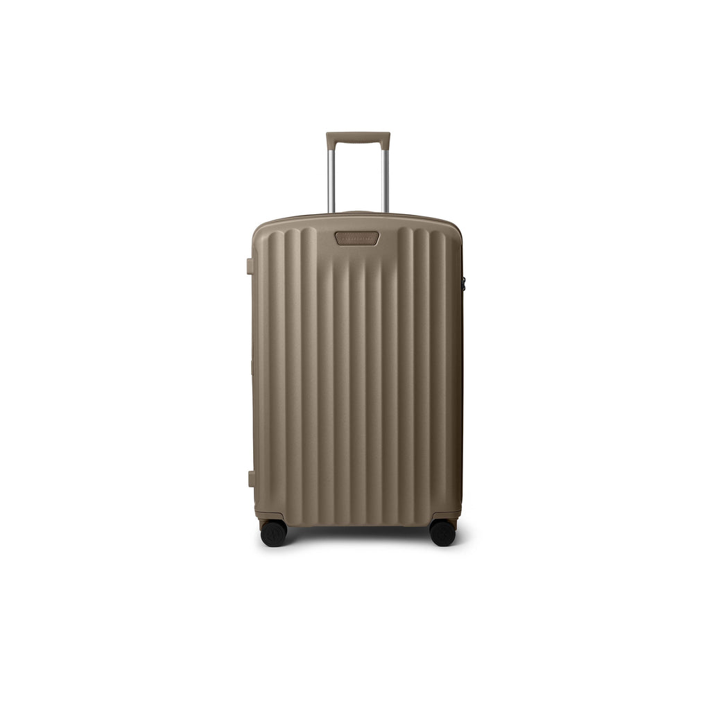 Matt Polycarbonate Suitcase Check-in (Etoupe)