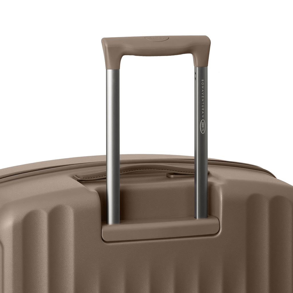 Matt Polycarbonate Suitcase Check-in (Etoupe)
