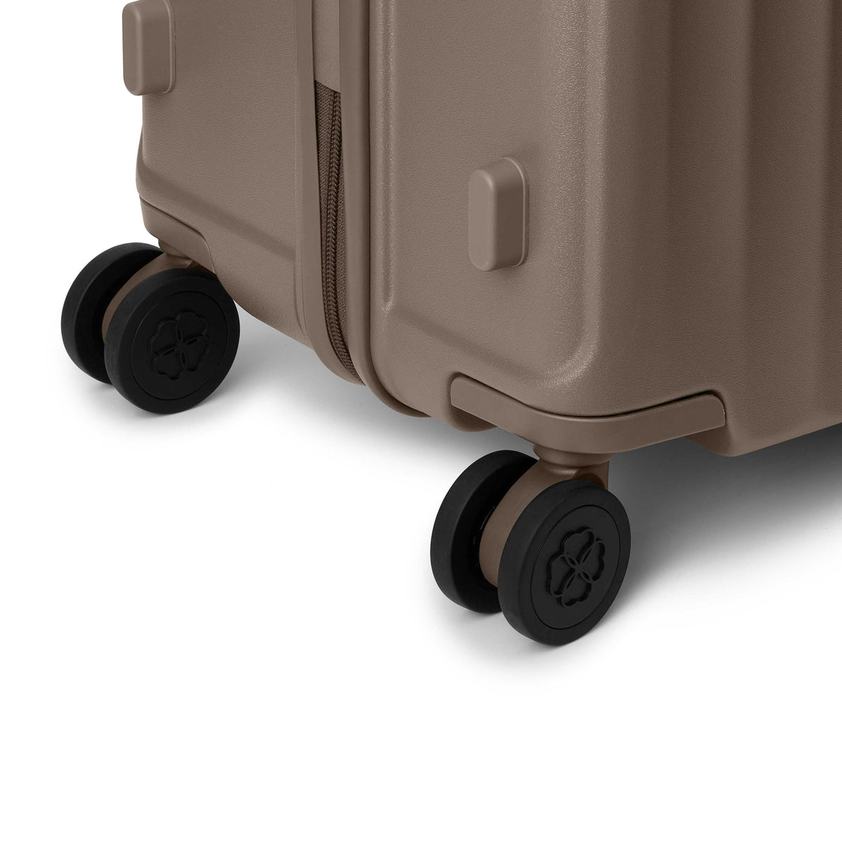 Matt Polycarbonate Suitcase Check-in (Etoupe)