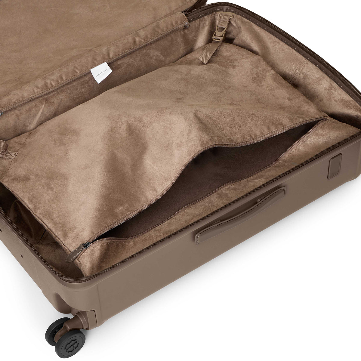 Matt Polycarbonate Suitcase Check-in (Etoupe)