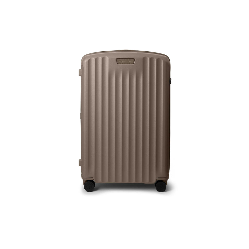 Matt Polycarbonate Suitcase Check-in (Etoupe)