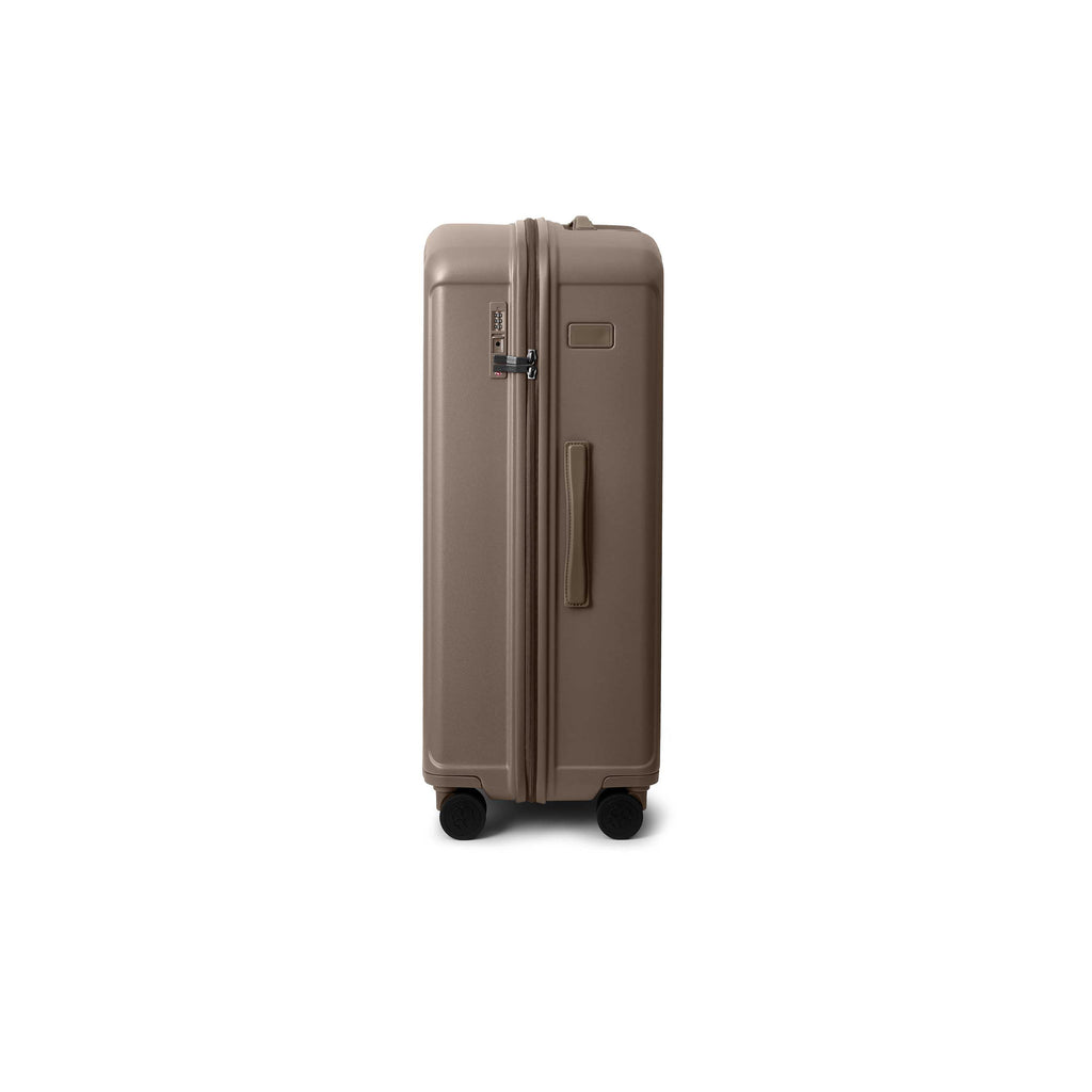 Matt Polycarbonate Suitcase Check-in (Etoupe)