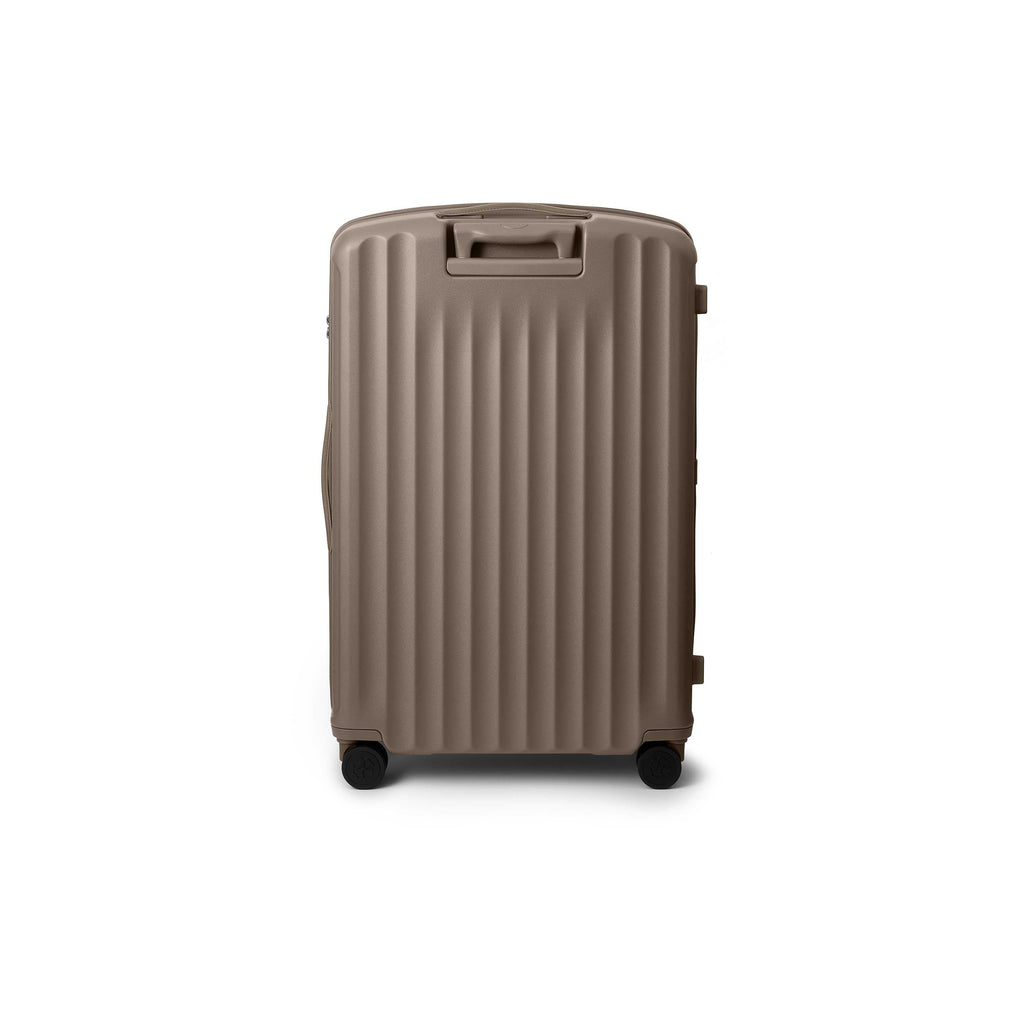 Matt Polycarbonate Suitcase Check-in (Etoupe)
