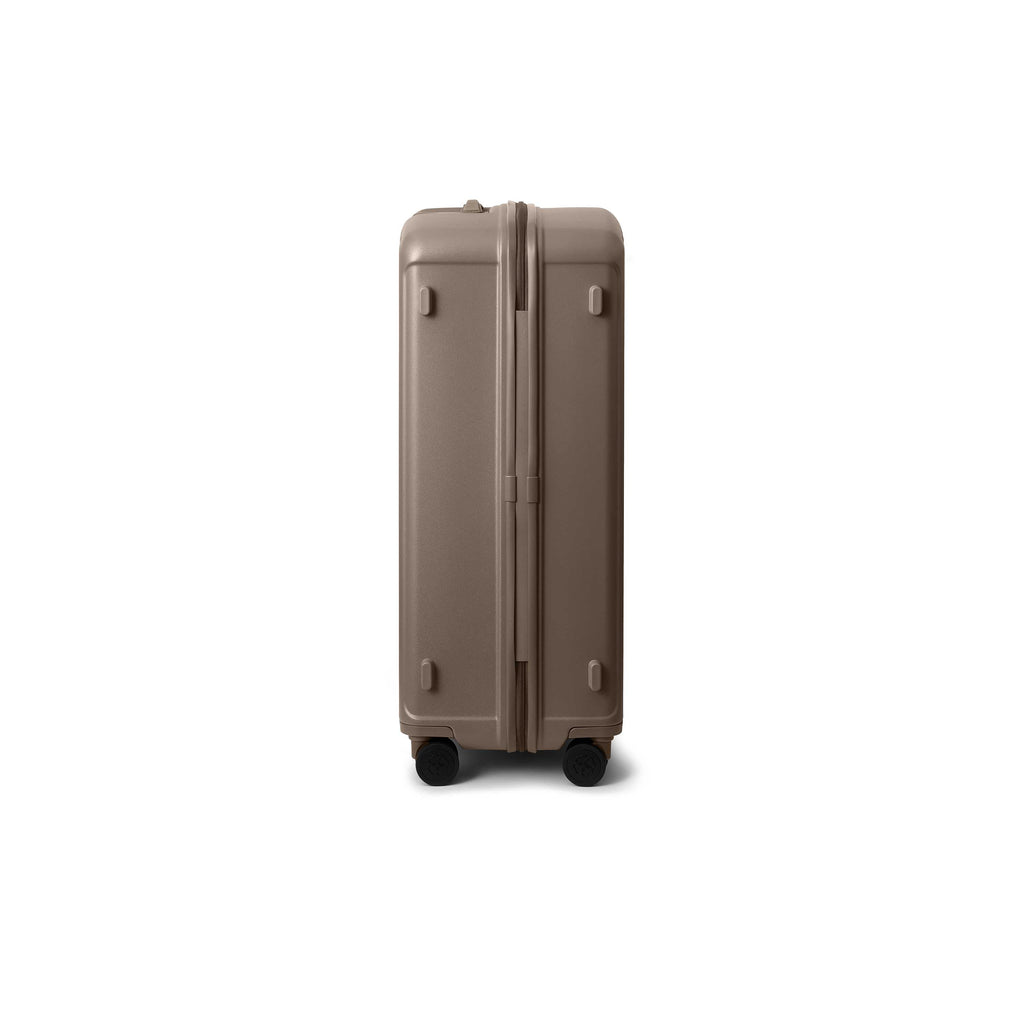 Matt Polycarbonate Suitcase Check-in (Etoupe)