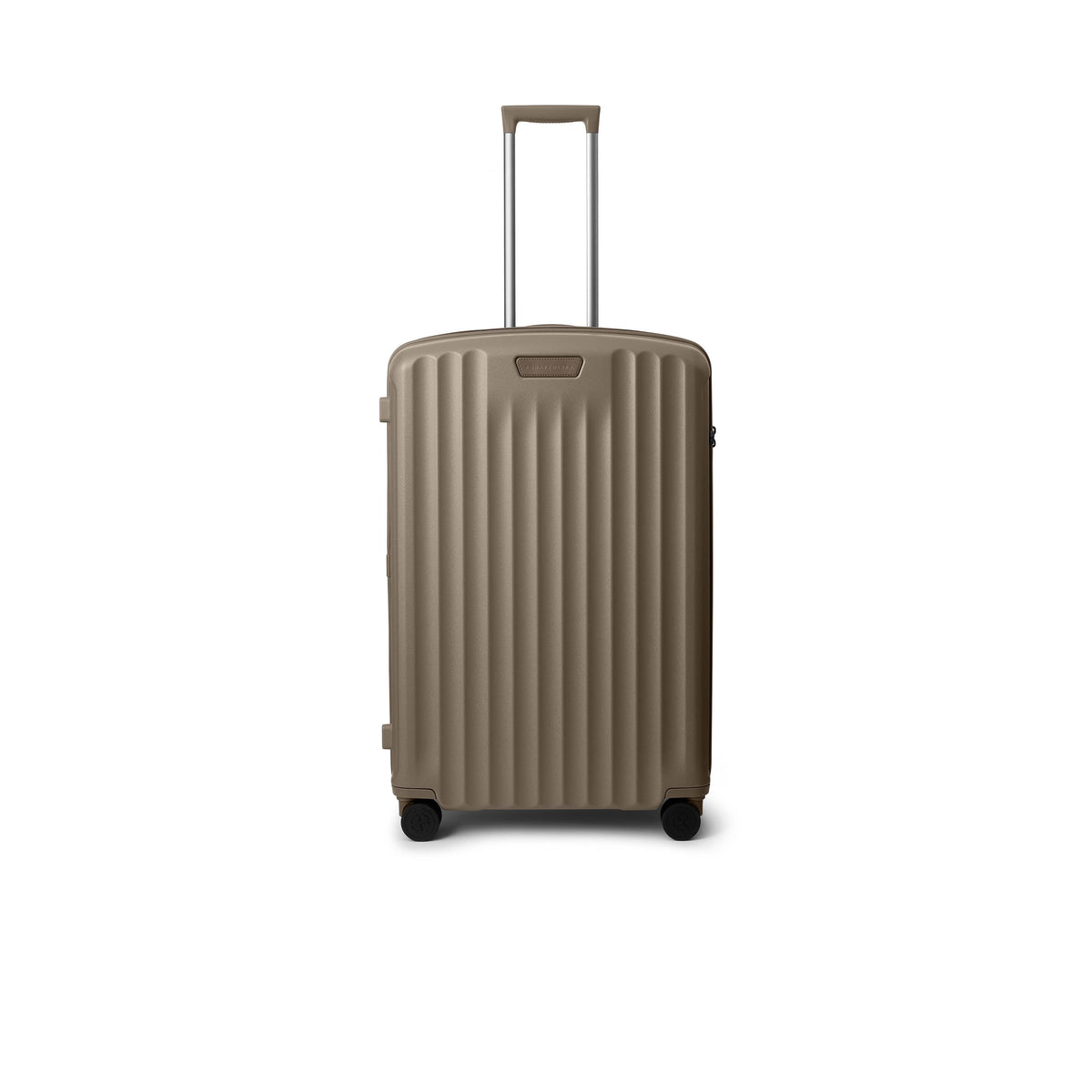 Matt Polycarbonate Suitcase Check-in (Etoupe)