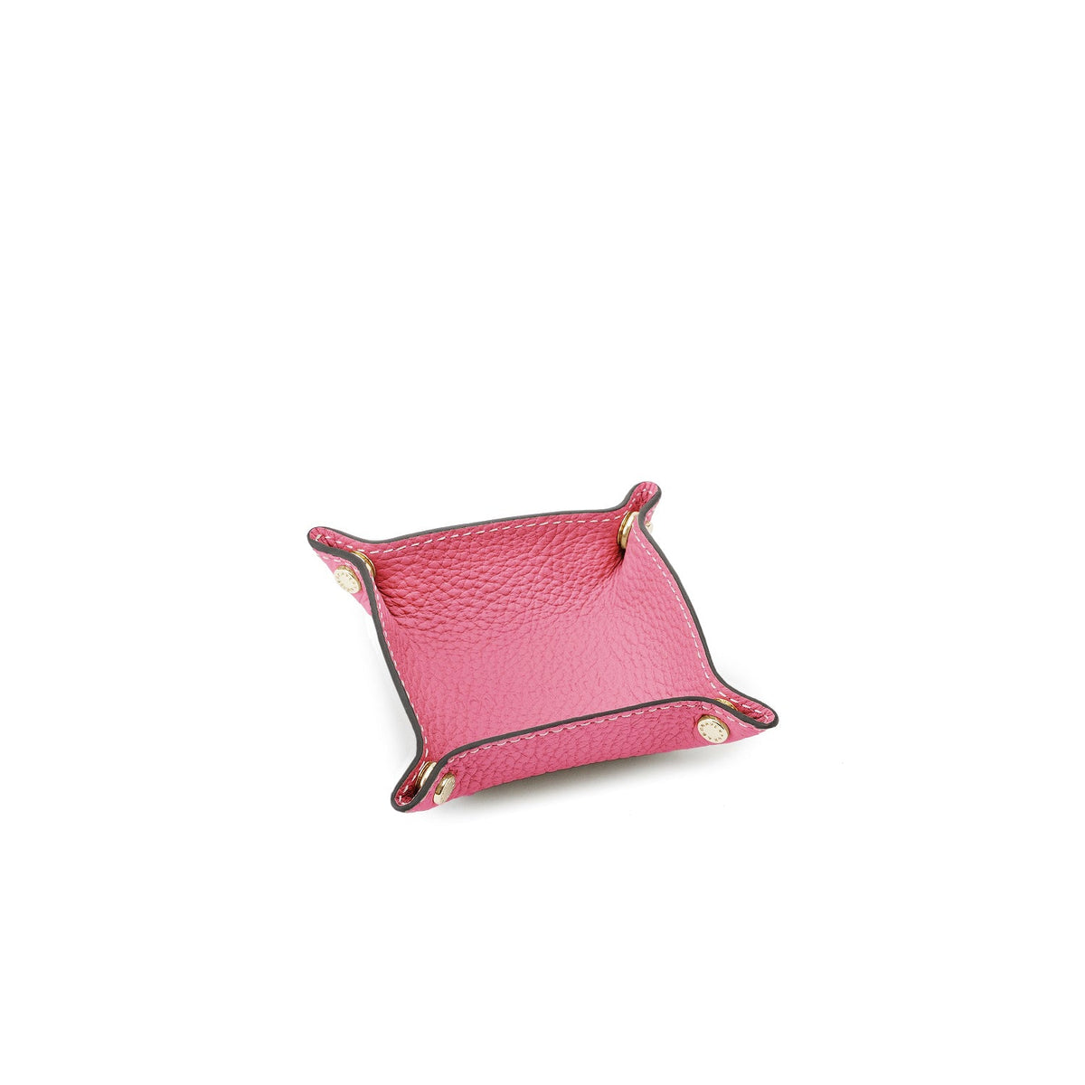 Valet Tray Shrink Leather (Azalee Pink - Mini)