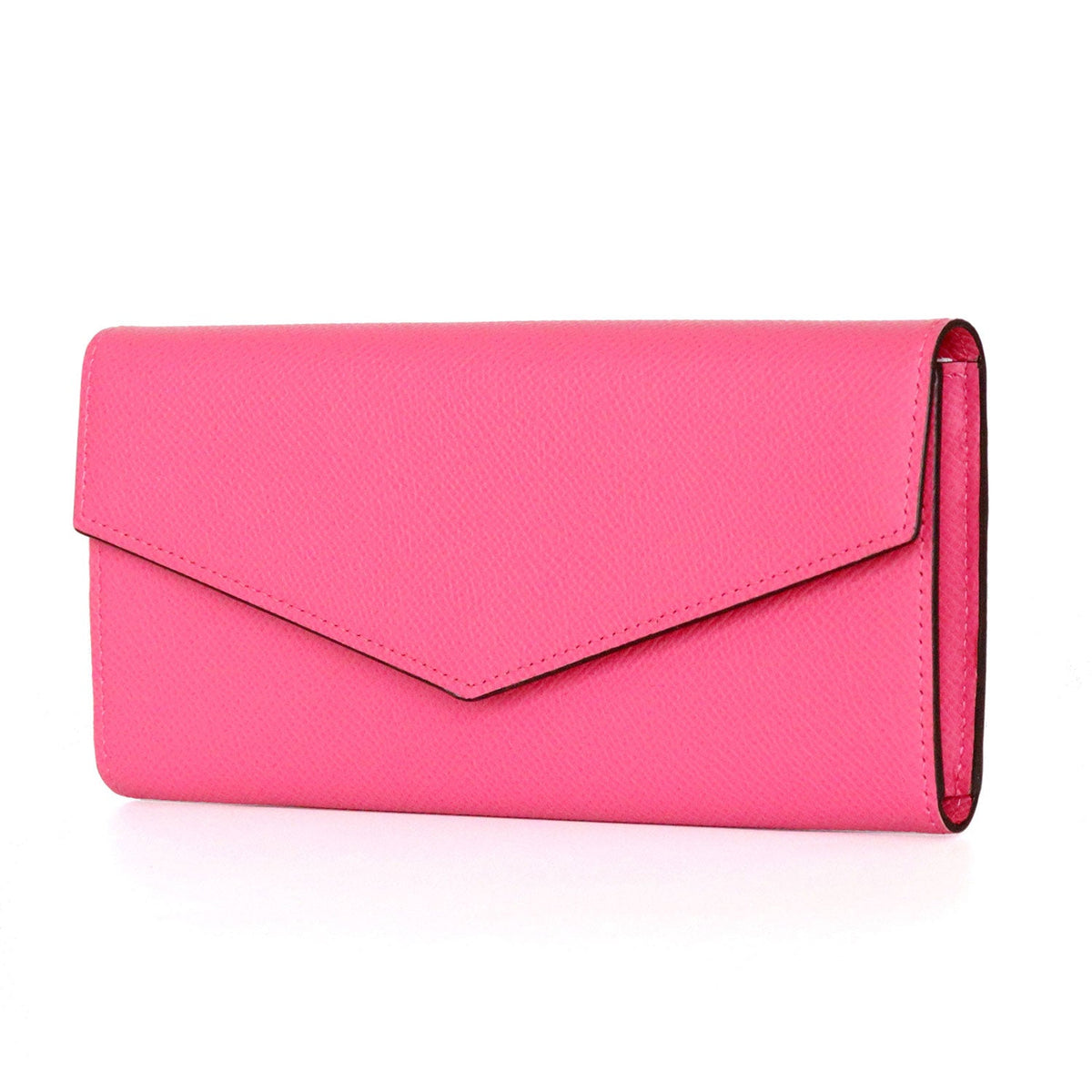 Envelope Long Wallet Nobile Leather (Fuchsia Pink)