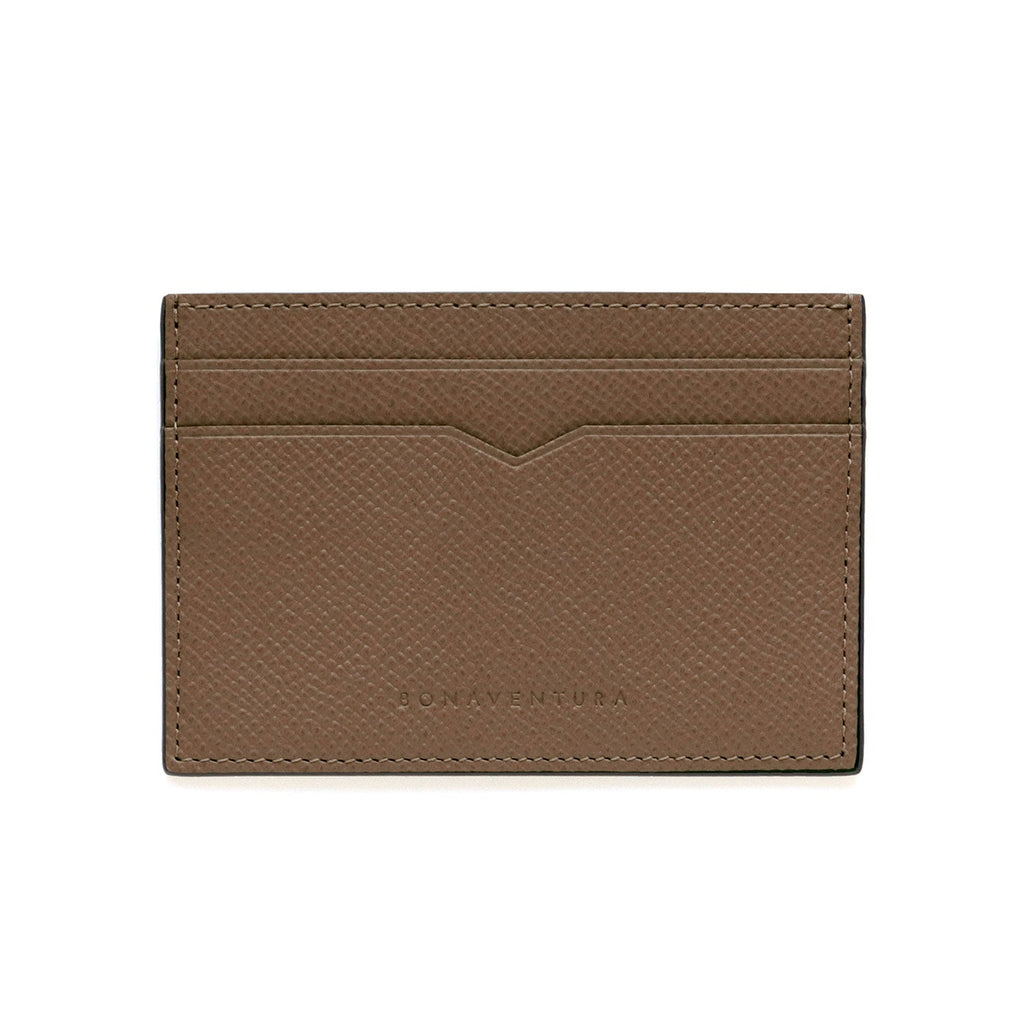 Slim Card Case Nobile Leather (Etoupe)