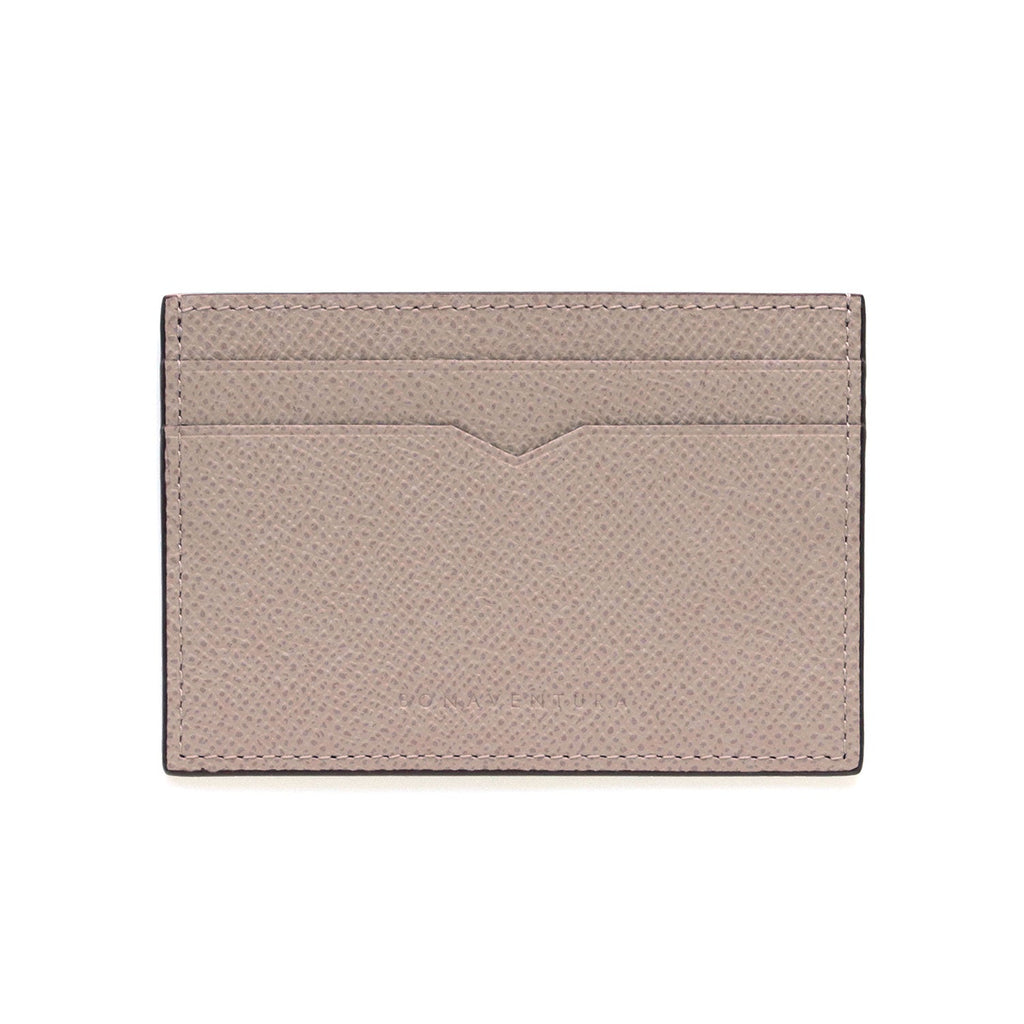 Slim Card Case Nobile Leather (Greige)