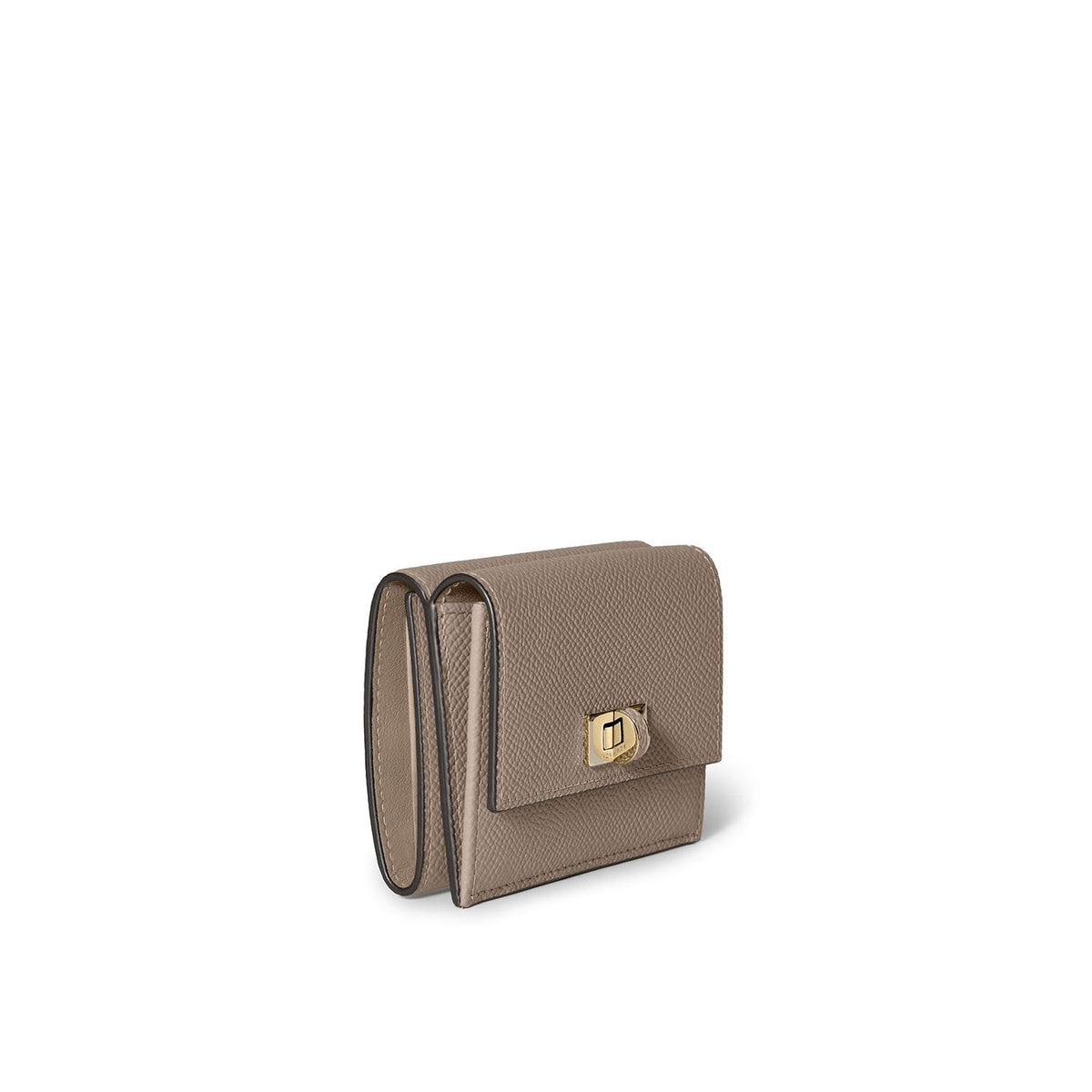 Vittoria Small Wallet Nobile Leather (Etoupe)