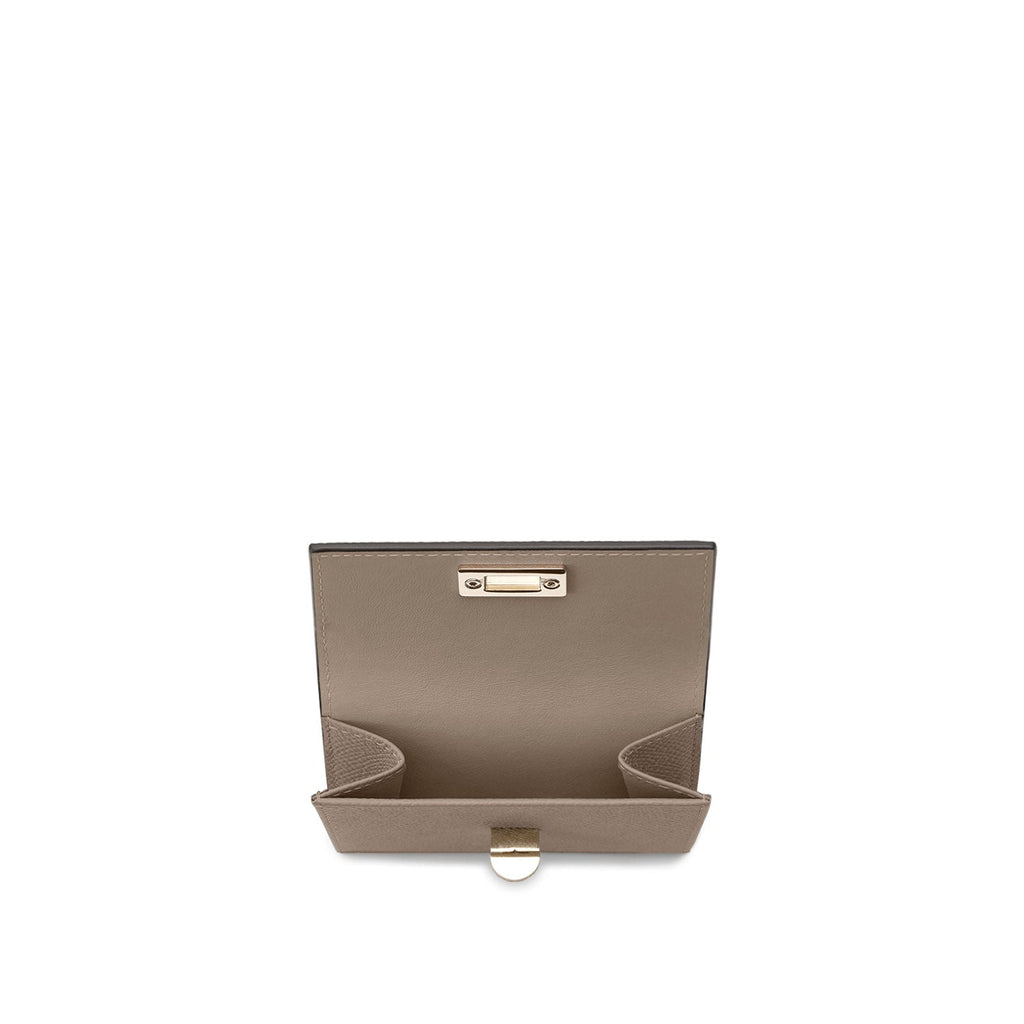 Vittoria Small Wallet Nobile Leather (Etoupe)