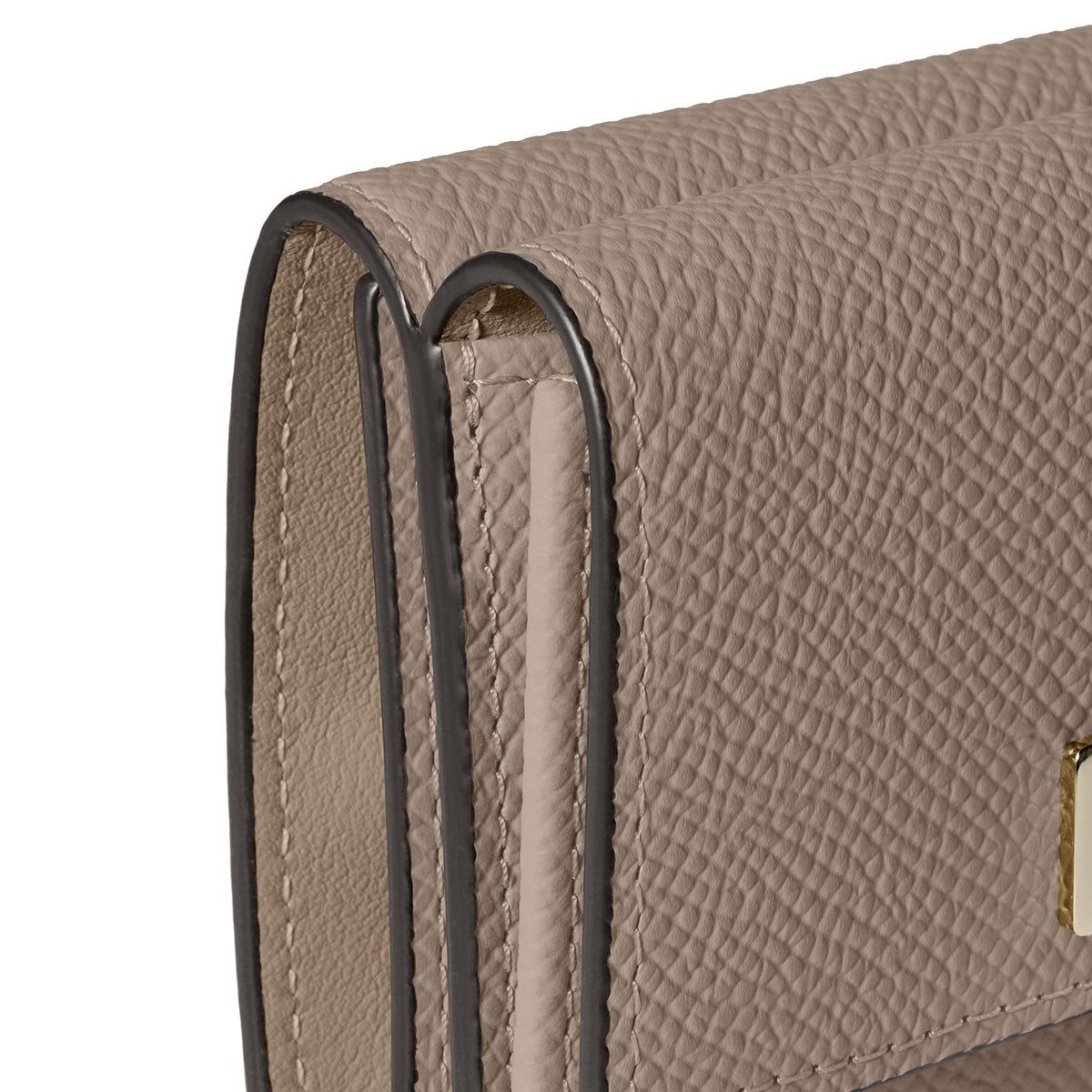 Vittoria Small Wallet Nobile Leather (Etoupe)