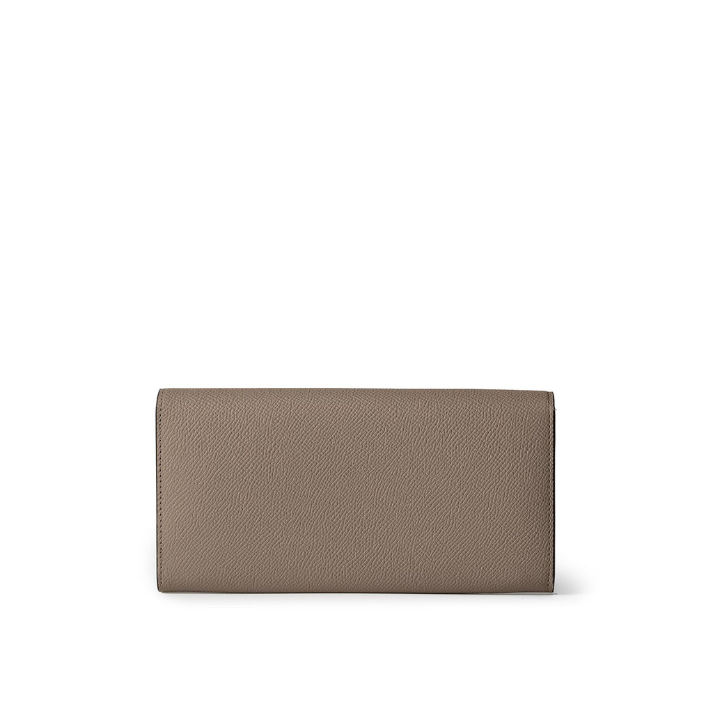 Vittoria Long Wallet Nobile Leather (Etoupe)