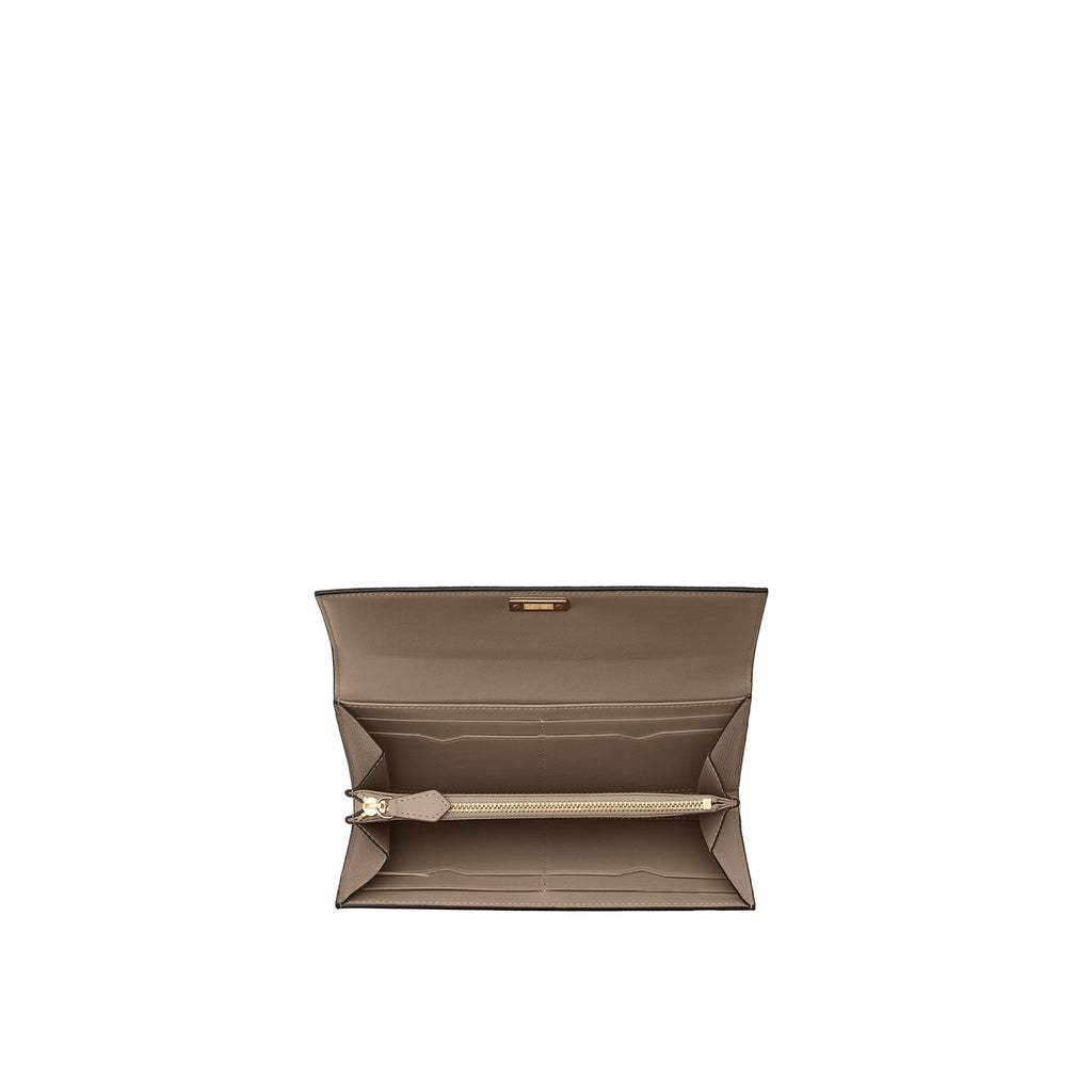 Vittoria Long Wallet Nobile Leather (Etoupe)