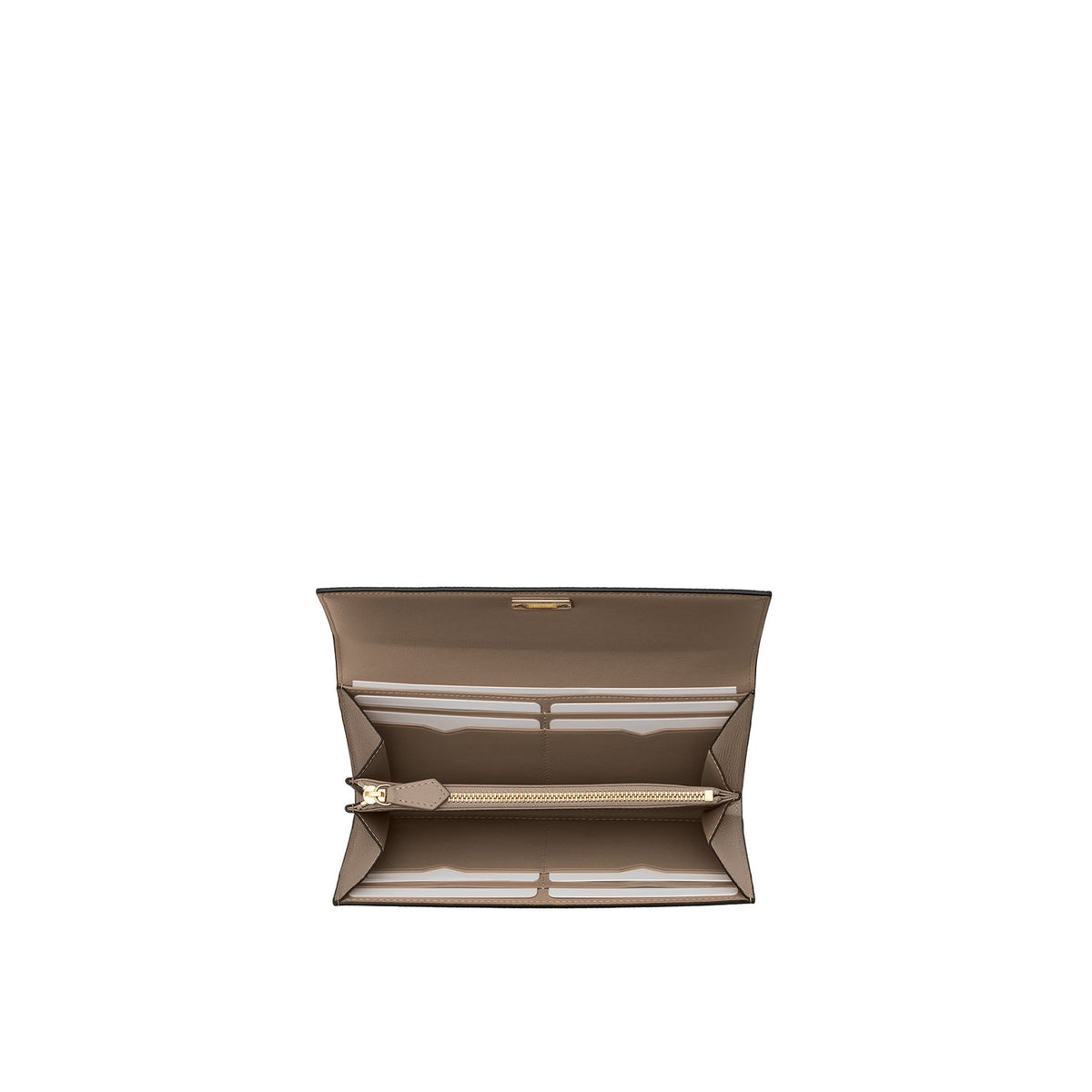 Vittoria Long Wallet Nobile Leather (Etoupe)