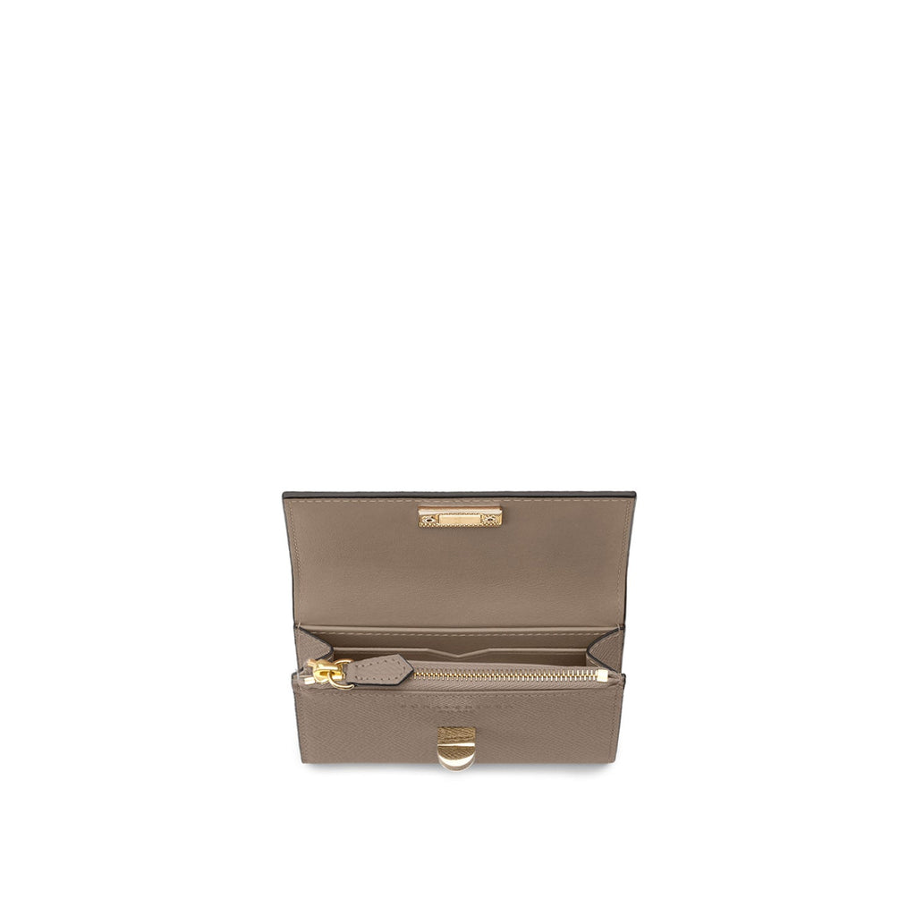 Vittoria Compact Wallet Nobile Leather (Etoupe)