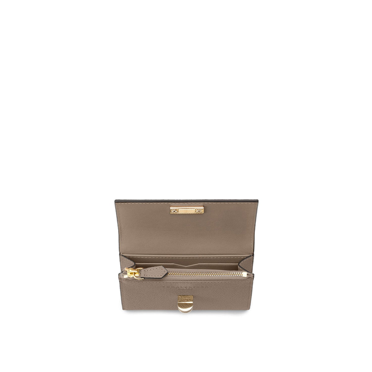 Vittoria Compact Wallet Nobile Leather (Etoupe)