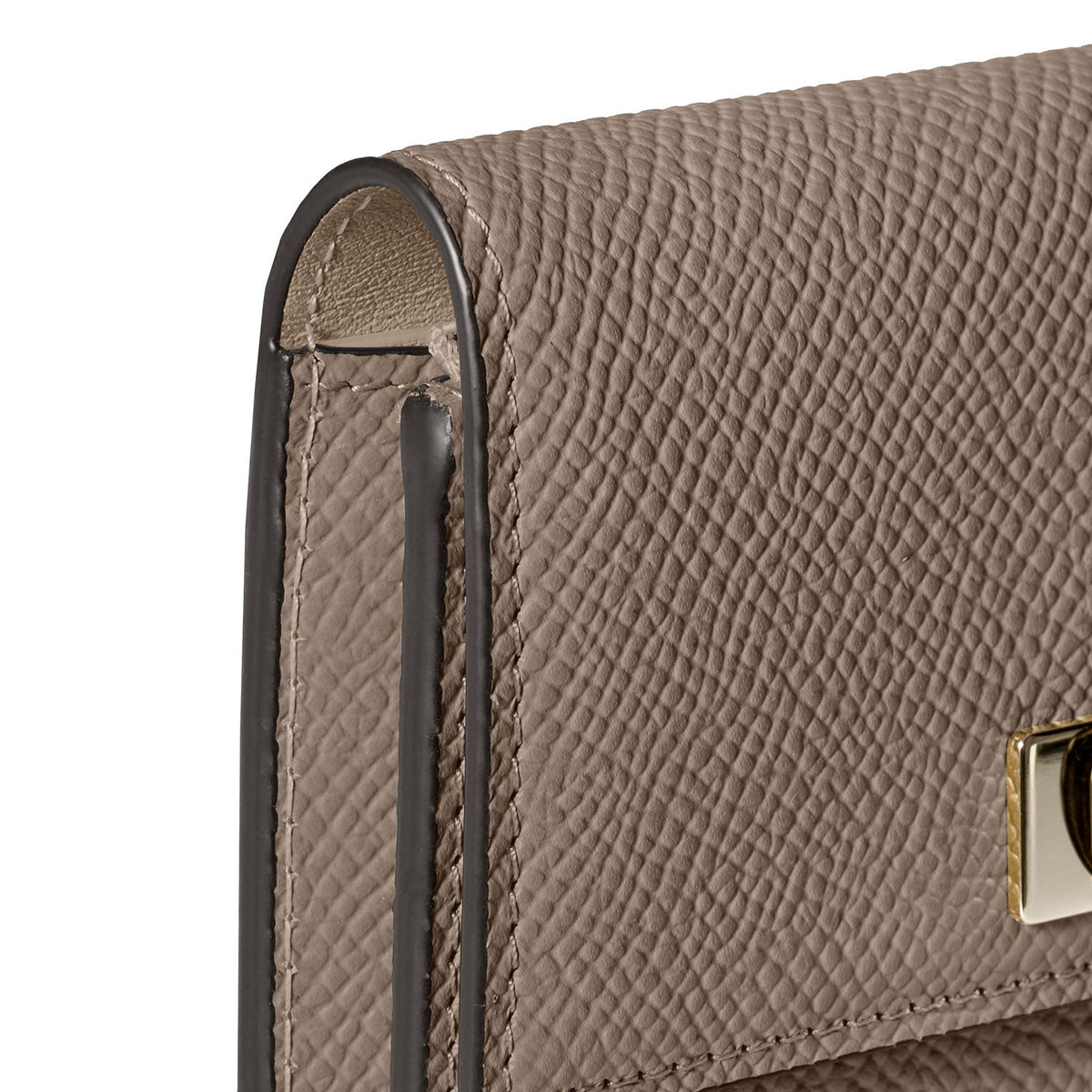 Vittoria Compact Wallet Nobile Leather (Etoupe)