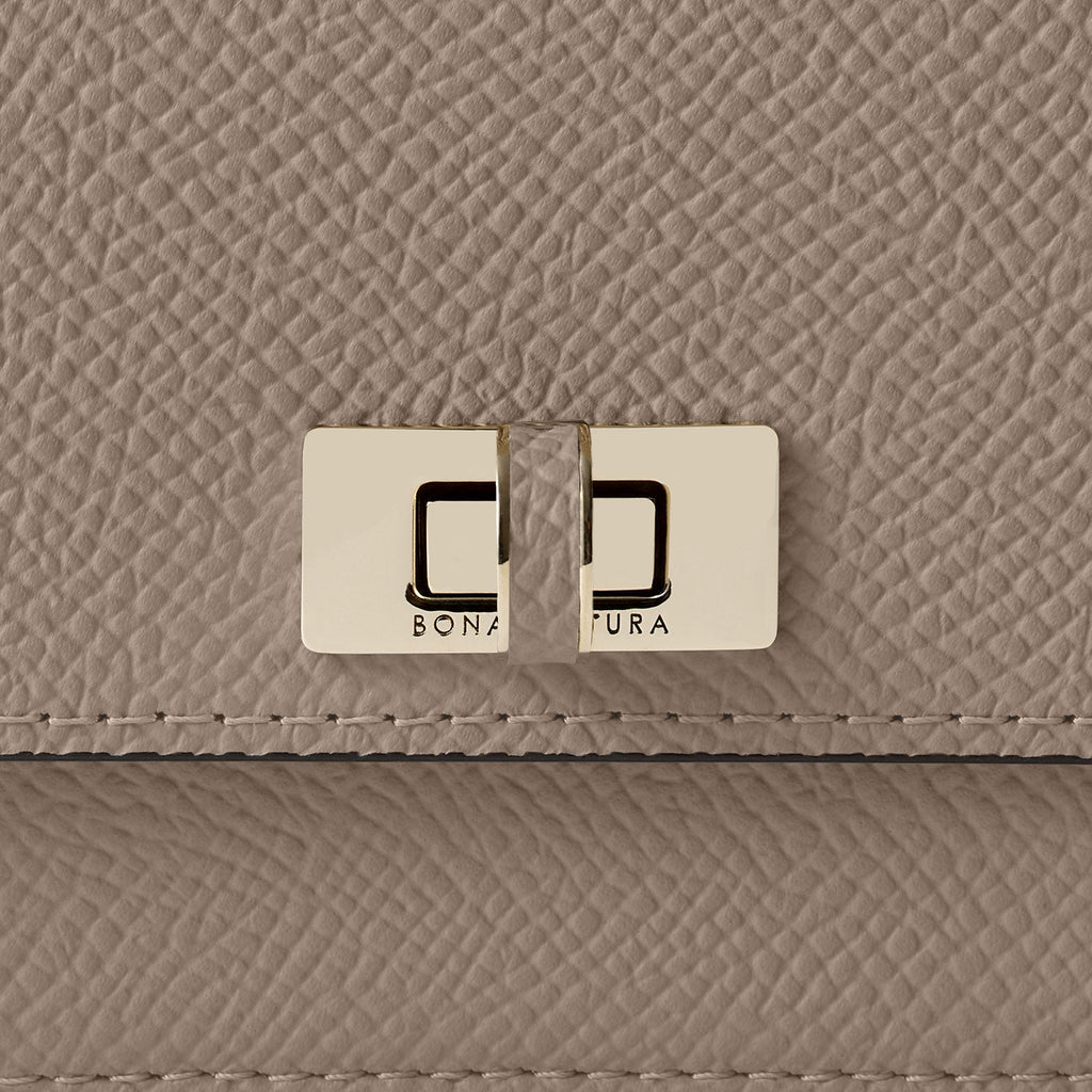 Vittoria Compact Wallet Nobile Leather (Etoupe)