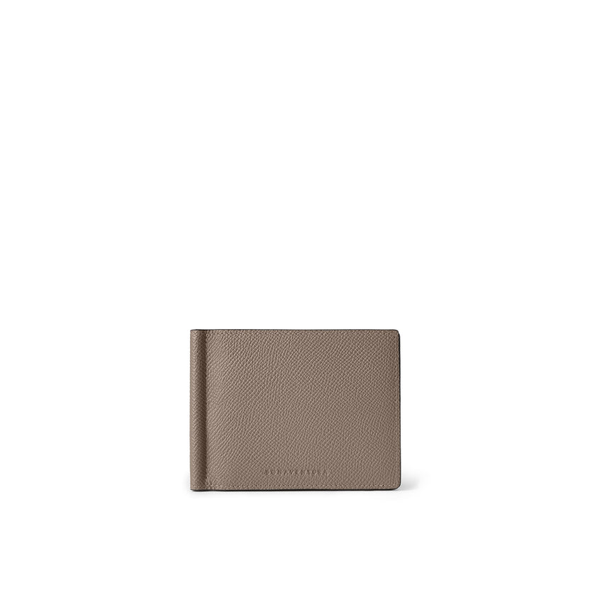 Bicolor Bifold Bill Clip with Coin Pocket Nobile Leather