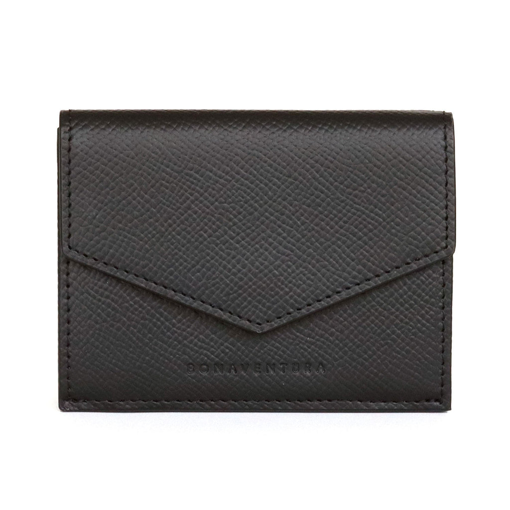 Small Wallet Nobile Leather (Black)