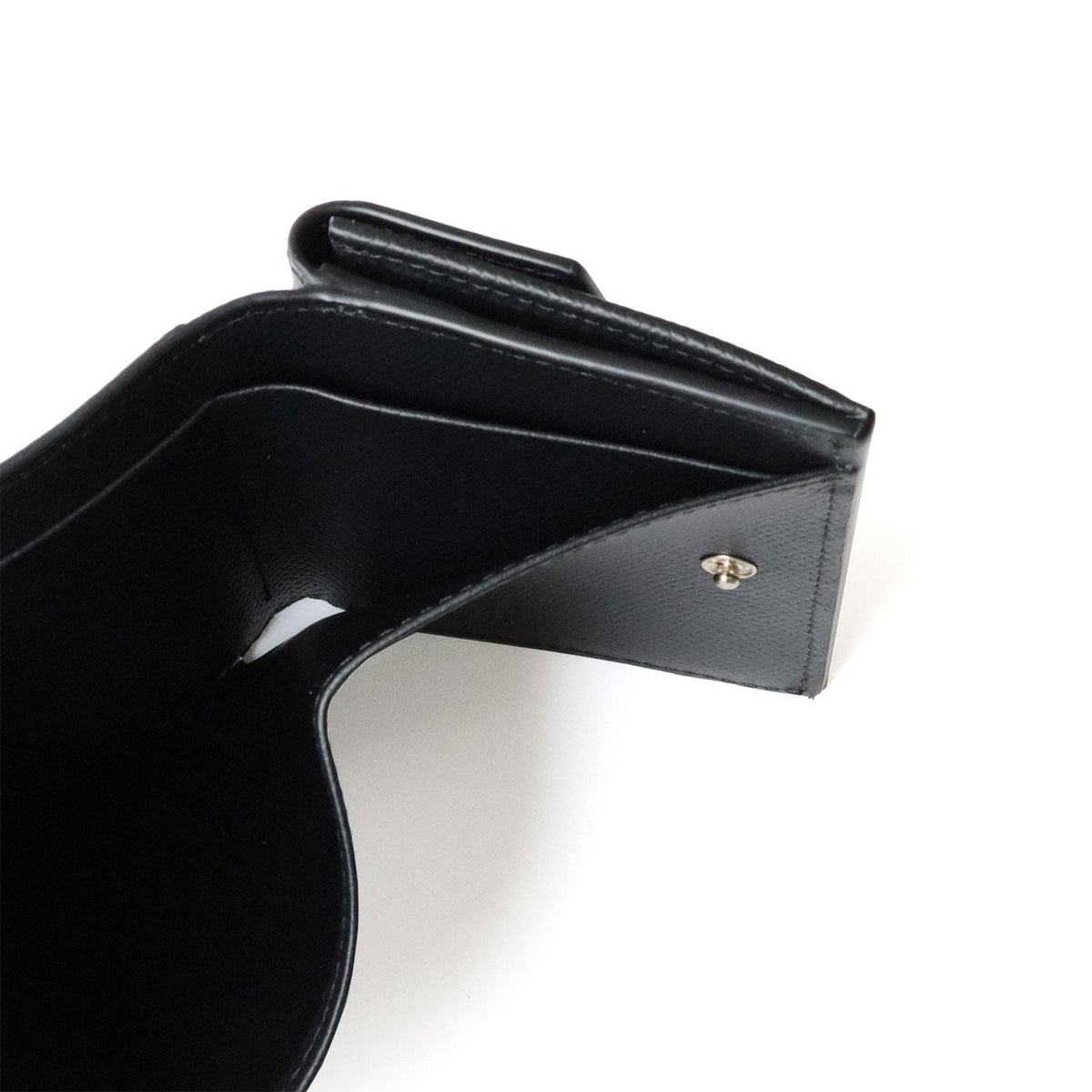 Small Wallet Nobile Leather (Black)