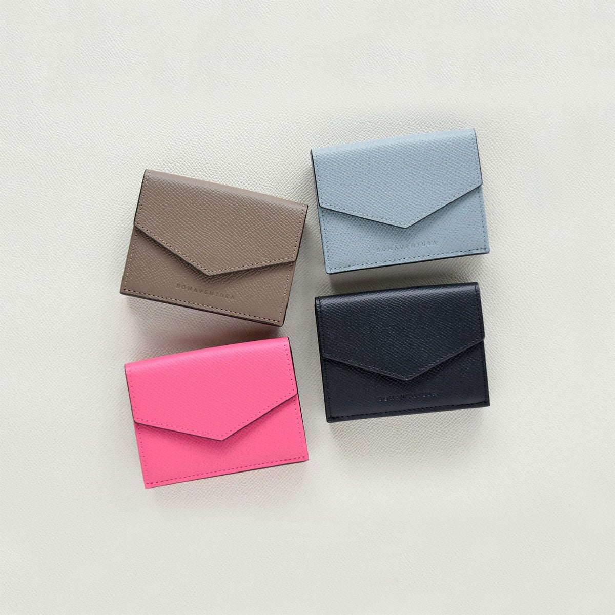 Small Wallet Nobile Leather (Black)