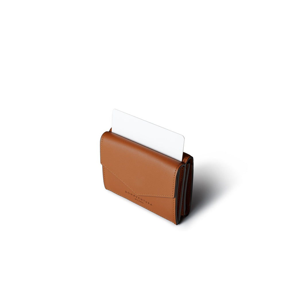 Small Wallet Smooth Leather (Camel)