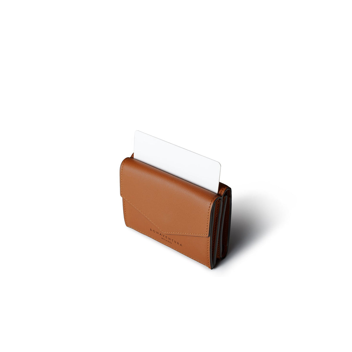 Small Wallet Smooth Leather (Camel)