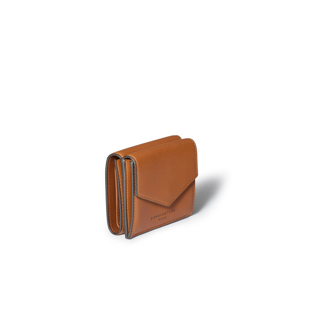 Small Wallet Smooth Leather (Camel)
