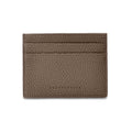 Card Holder Shrink Leather (Etoupe)