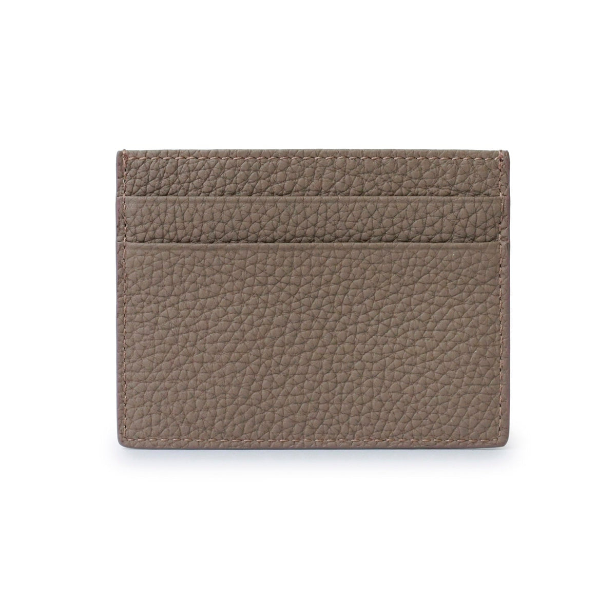 Card Holder Shrink Leather (Etoupe)