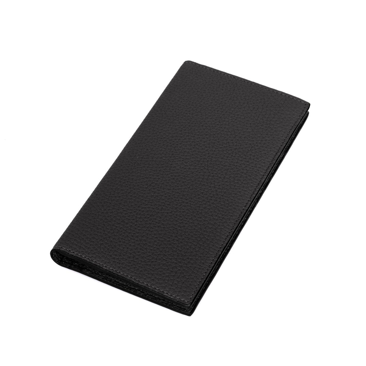 Long Wallet Shrink Leather (Black)