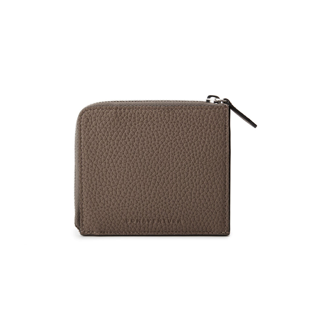 L-Zip Wallet Shrink Leather (Etoupe)
