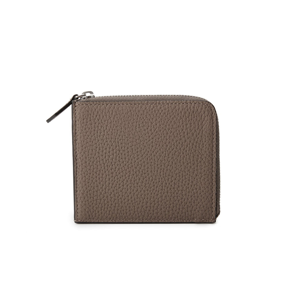L-Zip Wallet Shrink Leather (Etoupe)
