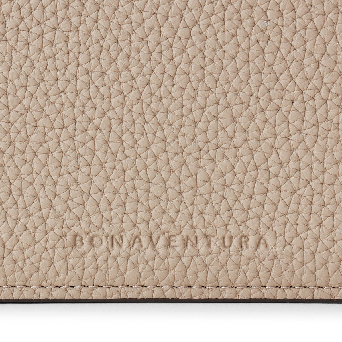 Men's Bi-fold Wallet Shrink Leather (Greige)