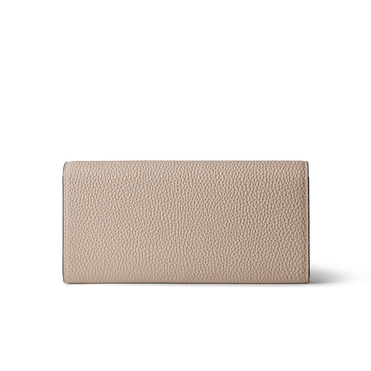 Long Bi-fold Wallet Shrink Leather (Greige)