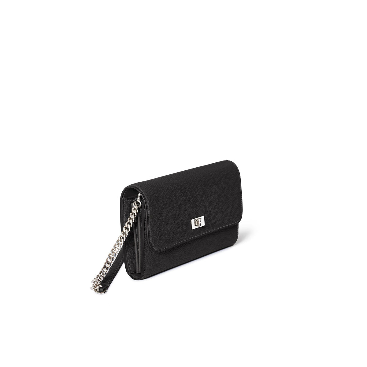 Beatrice Long Wallet Shrink Leather (Black)