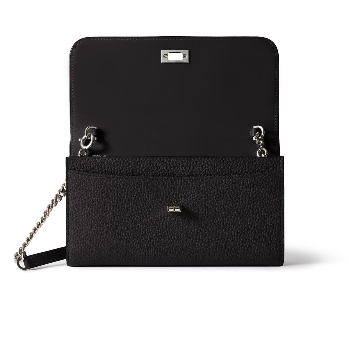 Beatrice Long Wallet Shrink Leather (Black)