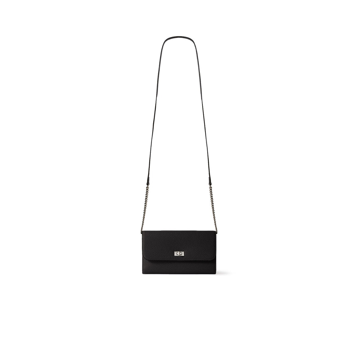 Beatrice Long Wallet Shrink Leather (Black)