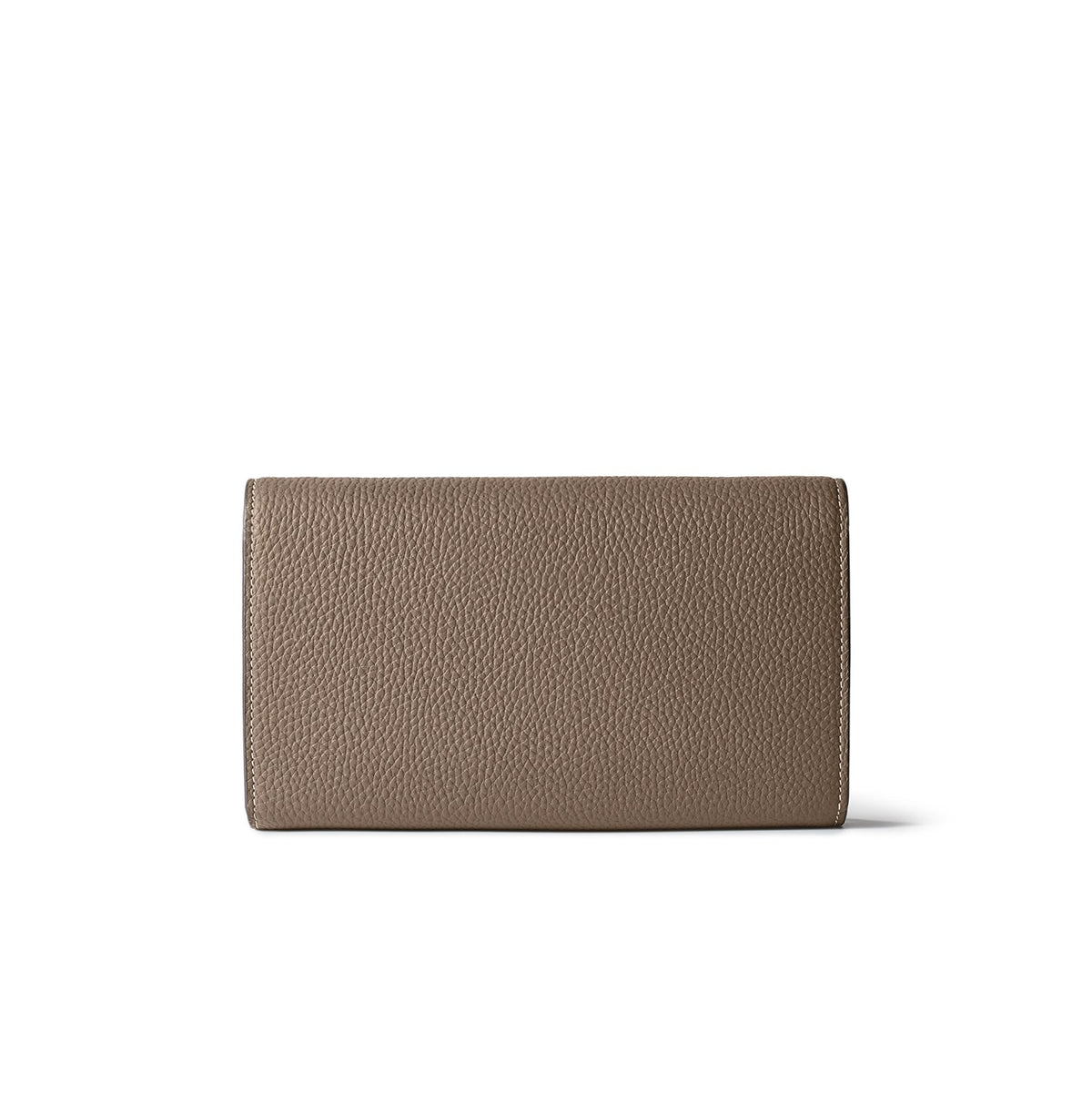 Beatrice Long Wallet Shrink Leather (Etoupe)
