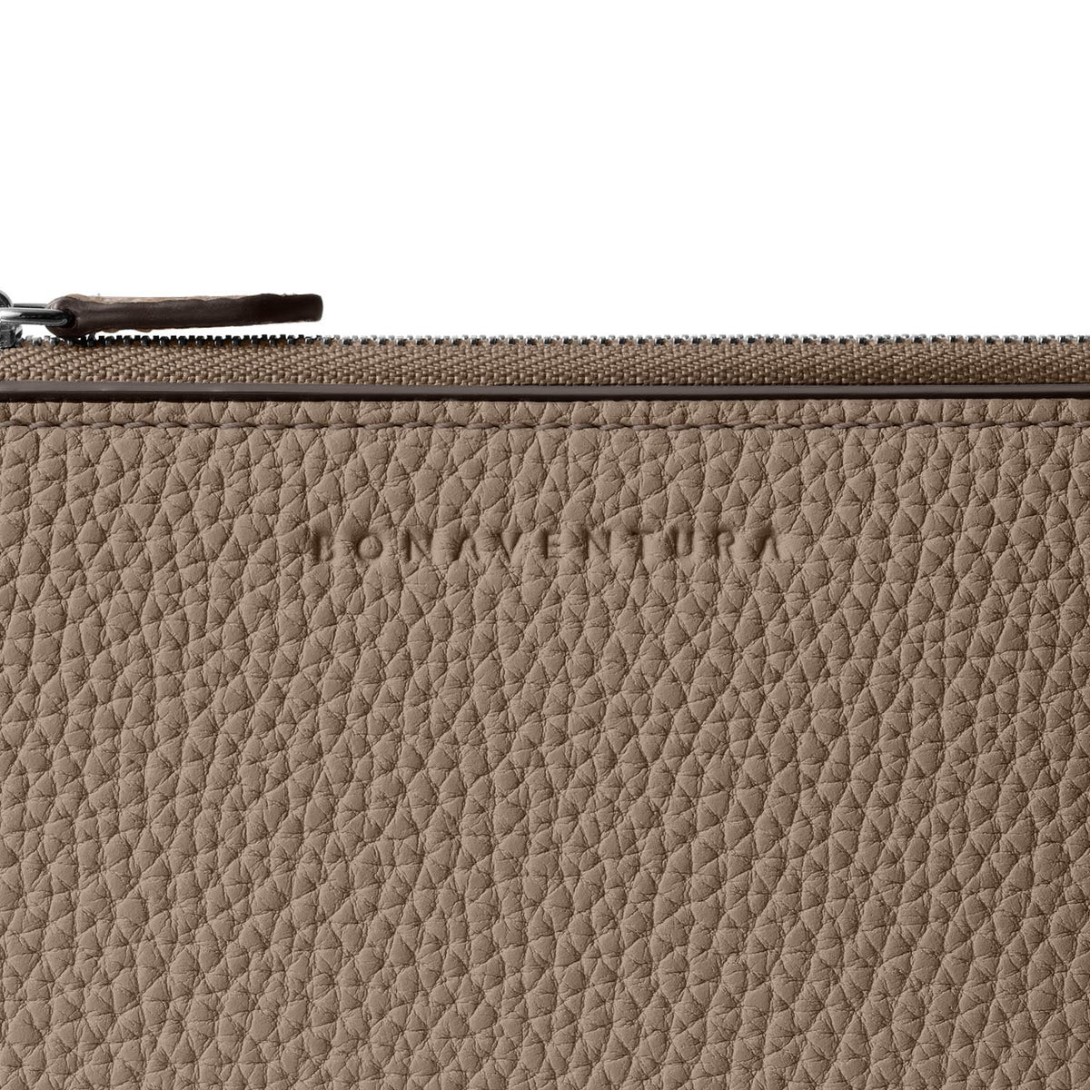 Bi-fold Slim Wallet Shrink Leather (Etoupe)